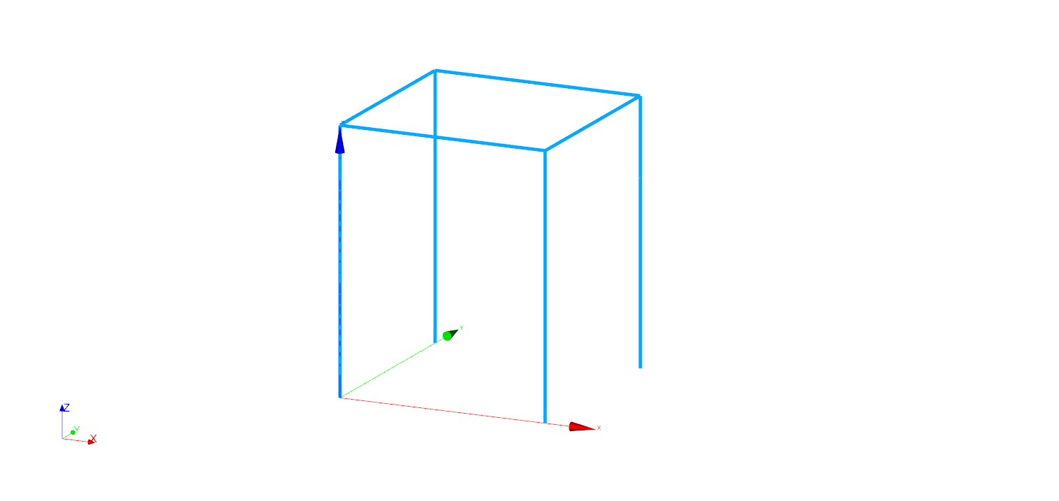 Natural Frequency Analysis Of 3d Frame Structure · JuliaFEM.jl